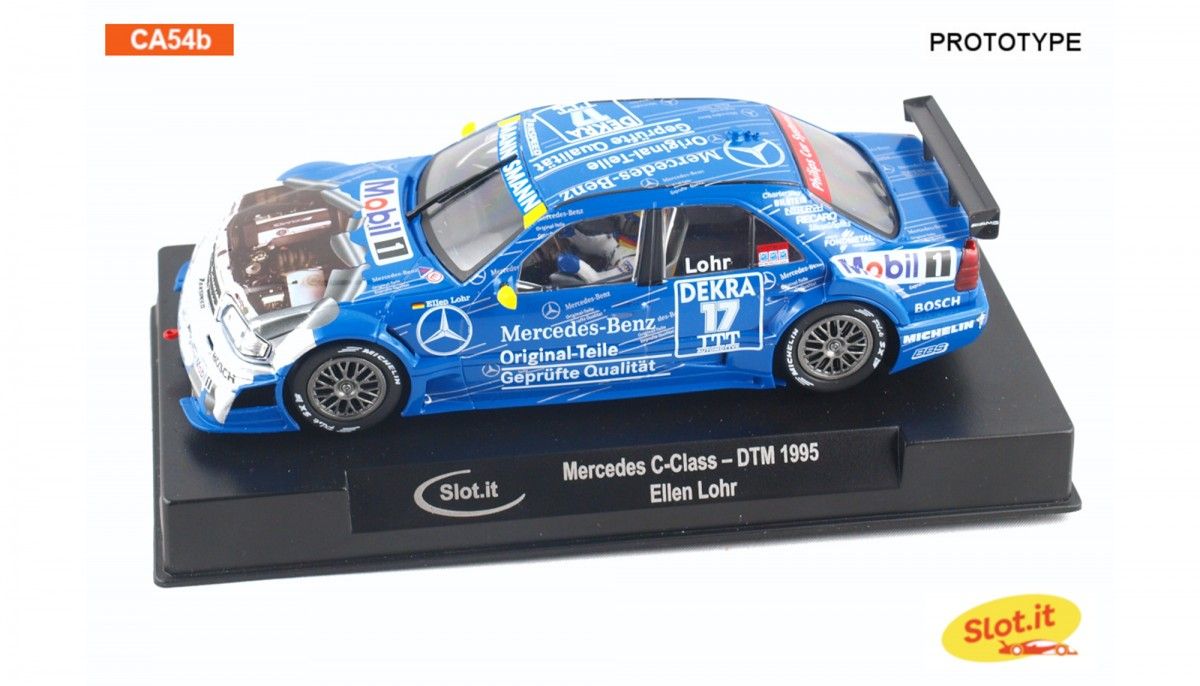 Slot It Mercedes Benz DTM C Klasse 1995 Ellen Lohr SICA54B